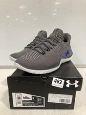 UNDER ARMOUR FLOW DYNAMIC KNIT TRAINERS GREY SIZE 8