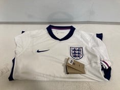 NIKE DRI-FIT ENGLAND SHIRT WHITE/NAVY SIZE LG