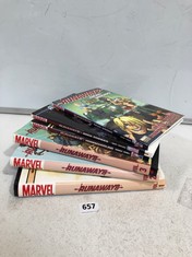 6 X ASSORTED MARVEL GRAPHIC NOVELS TO INCLUDE RUNAWAYS VOLUME 3