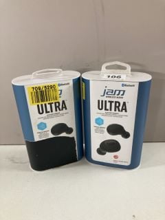 2 X JAM ULTRA BLUETOOTH EARBUDS