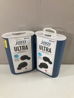 2 X JAM ULTRA BLUETOOTH EARBUDS