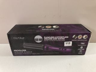 REVAMP PROGLOSS PERFECT FINISH CURL HAIR STYLER