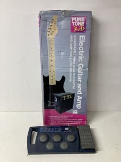 PURE TONE KIDS ELECTRIC GUITAR AND AMP