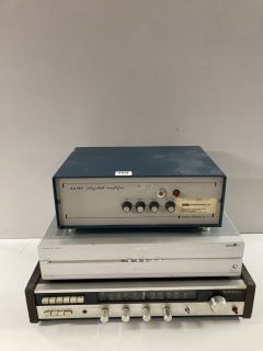 3 X VINTAGE AUDIO TECH DEVICES