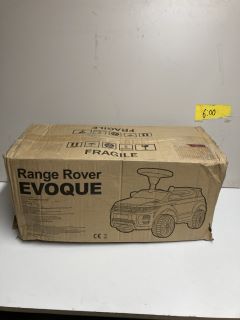 RANGE-ROVE EVOQUE RIDE ON