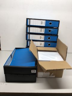 LG QTY OF BOX FOLDERS