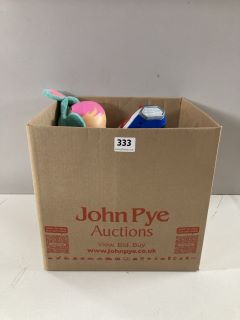 BOX OF ASSORTED EARLY LEARNING TOYS