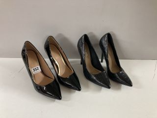 TWO PAIRS OF HEELS TO INCLUDE DUNE SIZE 40