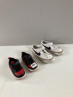 TWO PAIRS OF TODDLERS TRAINES