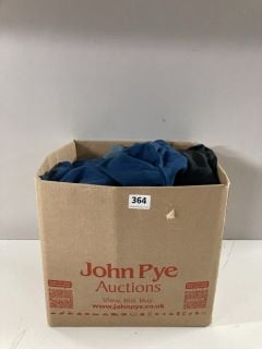 A BOX OF ASSORTED MENS AND WOMENS CLOTHING MAINLY UNSEALED