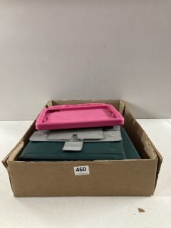 BOX OF ASSORTED TABLET CASES