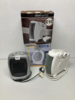 ASSORTED ELECTRIC HEATERS