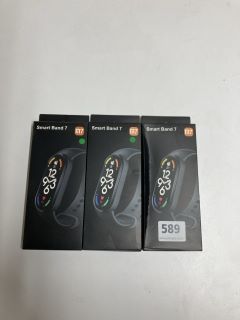 3 X SMART BAND WATCH