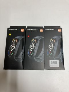 3 X SMART BAND WATCH