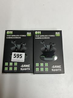 2 X TRUE WIRELESS STEREO GAMING EARBUDS