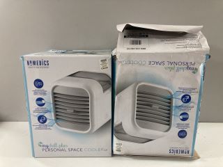 2 X HOMEDICS PERSONAL SPACE COOLERS