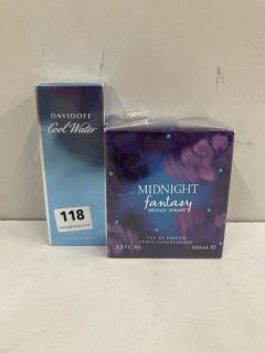 2 X PERFUMES INC MIDNIGHT FANTASY BRITNEY SPEARS