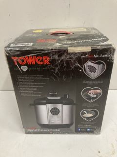 TOWER 6 LITRE DIGITAL PRESSURE COOKER