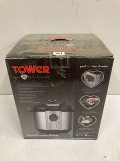 TOWER 6 LITRE DIGITAL PRESSURE COOKER