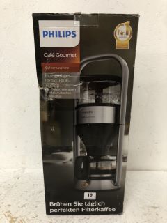 PHILIPS CAFE GOURMET COFFEE MACHINE