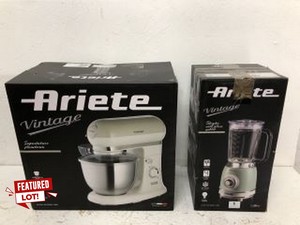 ARIETTE VINTAGE BLENDER & FOOD MIXER RRP:£185