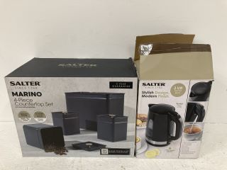 SALTER KITCHEN STORAGE+ KETTLE