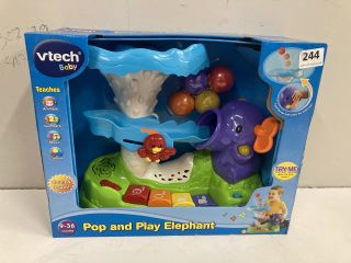 V-TECH BABY POP AND PLAY ELEPHANT