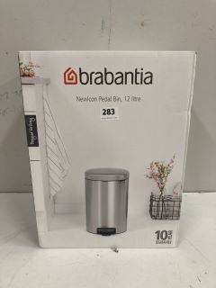 BRABANTIA NEWICON PEDAL BIN 12L