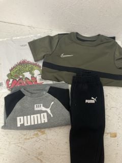 QTY OF KIDS CLOTHING INC PUMA JUMPER