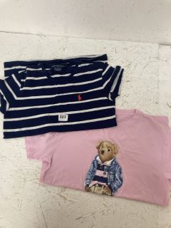 QTY OF KIDS CLOTHING INC RALPH LAUREN T-SHIRT