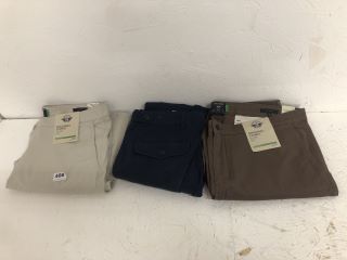 QTY OF DOCKERS TROUSERS INC SIZE : 36 X 32