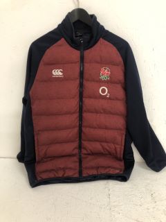 CANTERBURY ENGLAND RUGBY COAT SIZE : L