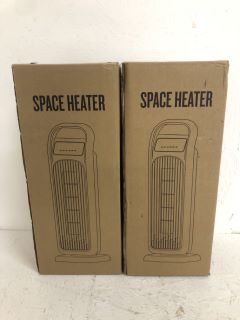 2 X SPACE HEATERS