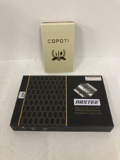 2 X CUTLERY SETS INC COPOTI SUS