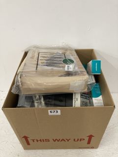 BOX OF ASSORTED ITEMS INC HEMEROPROCT