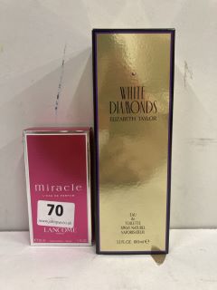 2 X PERFUMES INC ELIZABETH TAYLOR WHITE DIAMONDS