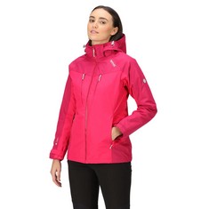 1 X REGATTA WOMEN'S WINTER CALDERDALE WATERPROOF INSULATED HIKING JACKET - BLACK, 8.