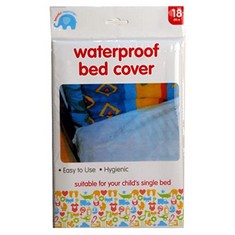 100 X WATERPROOF BED COVER, MEDIUM.