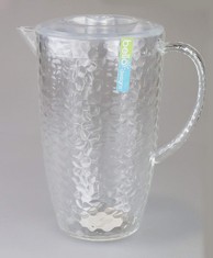 APPROX 15X ASSORTED ITEMS TO INCLUDE "BELLO" CLEAR PLASTIC PITCHER WITH LID GREAT FOR OUTDOOR DINING, PICNICS & BBQ'S.