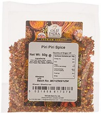 35 X OLD INDIA PIRI PIRI SPICE 50G.