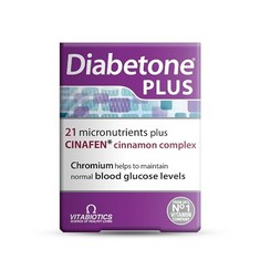 ASSORTED HEALTH AND WELLBEING ITEMS TO INCLUDE DIABETONE PLUS WITH CINAFEN COMPLEX: CINNAMON, FENUGREEK AND CHROMIUM AND 21 MICRONUTRIENTS FOR IMPROVED BLOOD SUGAR LEVEL AND DIABETES MANAGEMENT, BY V