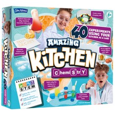 20 X JOHN ADAMS | AMAZING KITCHEN CHEMISTRY: COOKING UP SCIENTIFIC FUN IN THE KITCHEN!| KIDS SCIENCE | STEM/ STEAM | AGES 8+.