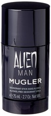 12 X MUGLER ALIEN MAN DEODORANT STICK 75ML.