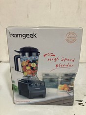 X5 ASSORTED KITCHEN APPLIANCES TO INCLUDE HOMEGEEK HIGH SPEED BLENDER.