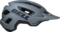 1 X BELL NOMAD 2 MTB HELMET 2022: MATTE GREY UNIVERSAL M/L 53-60CM.