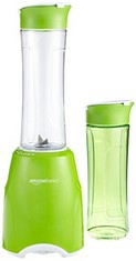 ASSORTED KITCHEN APPLIANCES TO INCLUDE AMAZON BASICS BLEND AND GO SMOOTHIE BLENDER, 600 ML - GREEN.