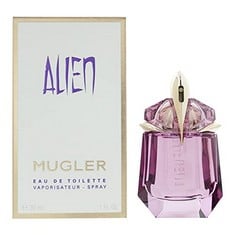 2 X THIERRY MUGLER ALIEN EAU DE TOILETTE 30ML.