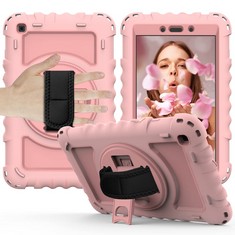 QTY OF ITEMS TO INCLUDE APPROX 80X PHONE/TABLET ACCESSORIES TO INCLUDE CASE FOR SAMSUNG GALAXY TAB A 8.0 INCH 2019 (SM-T290/T295) ROBUST SHOCKPROOF PROTECTIVE CASE WITH ROTATING STAND HAND STRAP SHOU