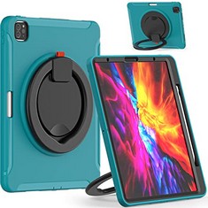 QTY OF ITEMS TO INCLUDE APPROX 100X PHONE/TABLET CASES TO INCLUDE CASE FOR IPAD PRO 12.9 INCH (2020/2018), PROTECTIVE CASE WITH PENCIL HOLDER, HEAVY DUTY SHOCKPROOF CASE WITH 360°ROTATING STAND HAND