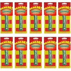 74 X 10 X RETRO SWEETS CAR AIR FRESHENER - DRUMSTICK: RASPBERRY & MILK.